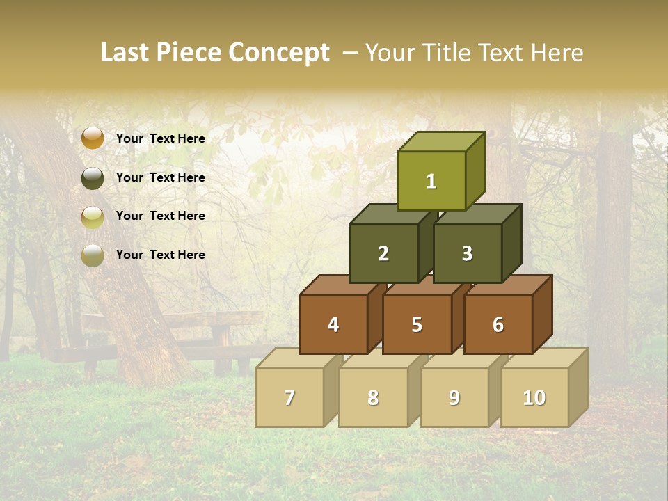 Breakfast Fence Rural PowerPoint Template