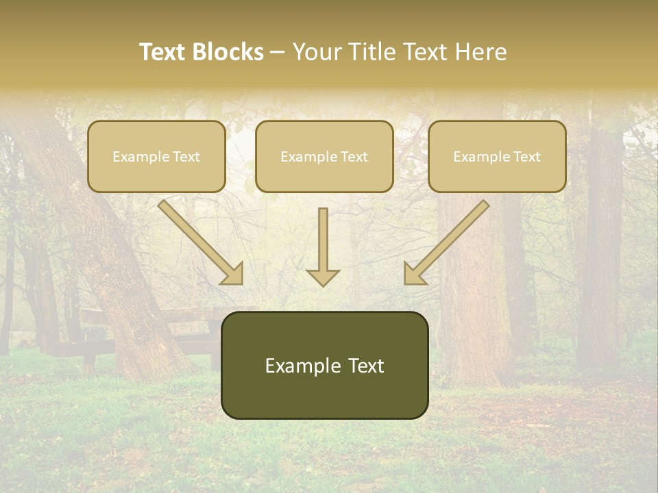 Breakfast Fence Rural PowerPoint Template
