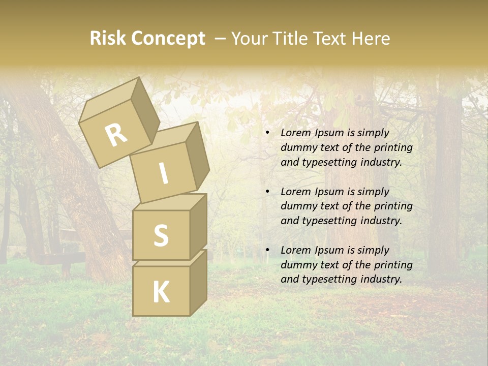 Breakfast Fence Rural PowerPoint Template