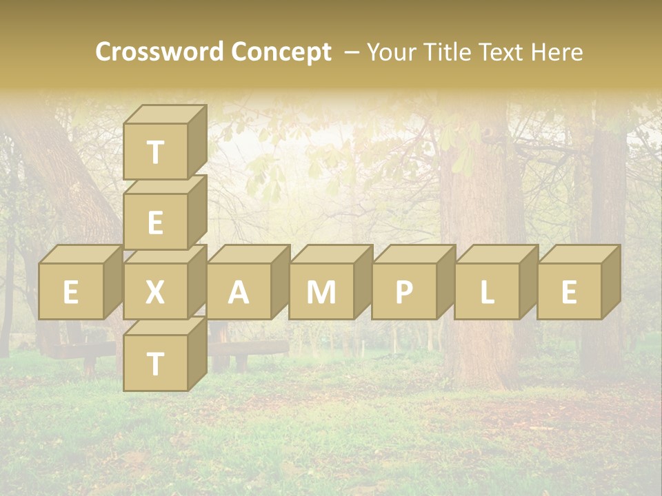 Breakfast Fence Rural PowerPoint Template