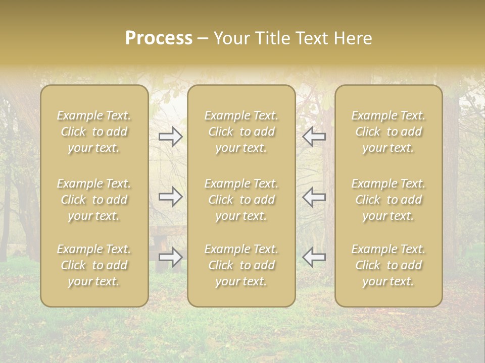 Breakfast Fence Rural PowerPoint Template