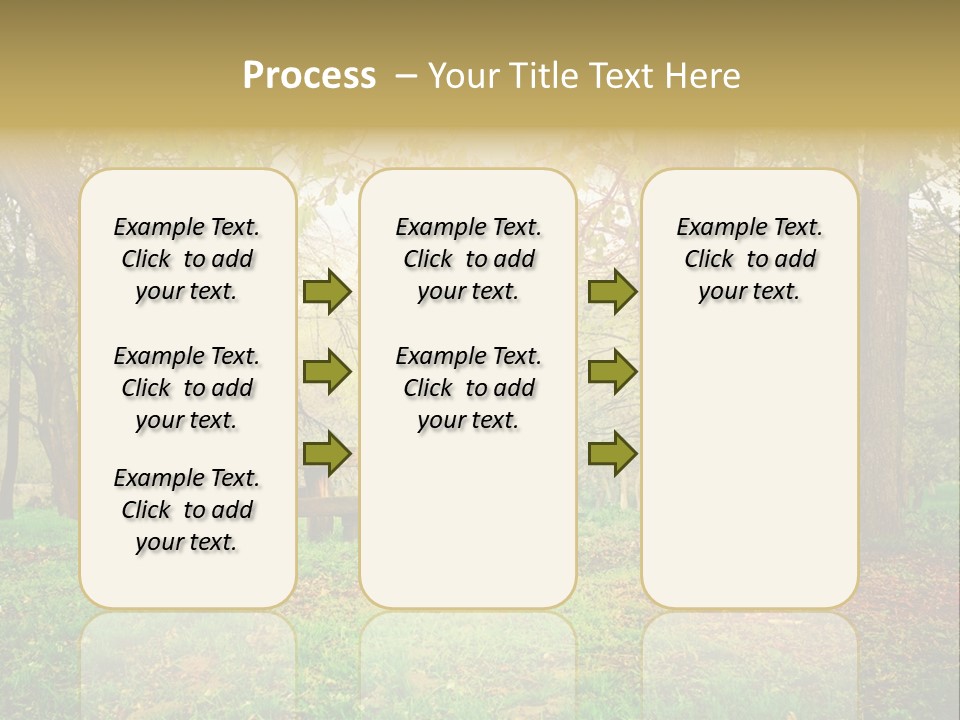 Breakfast Fence Rural PowerPoint Template