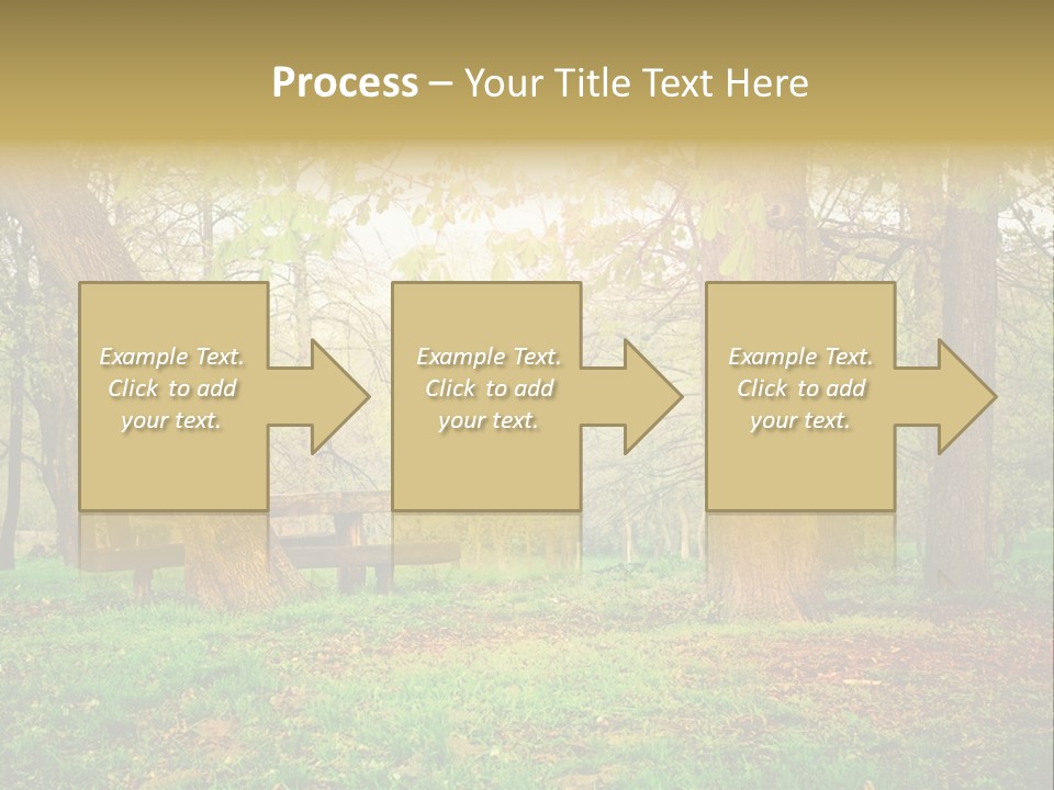 Breakfast Fence Rural PowerPoint Template
