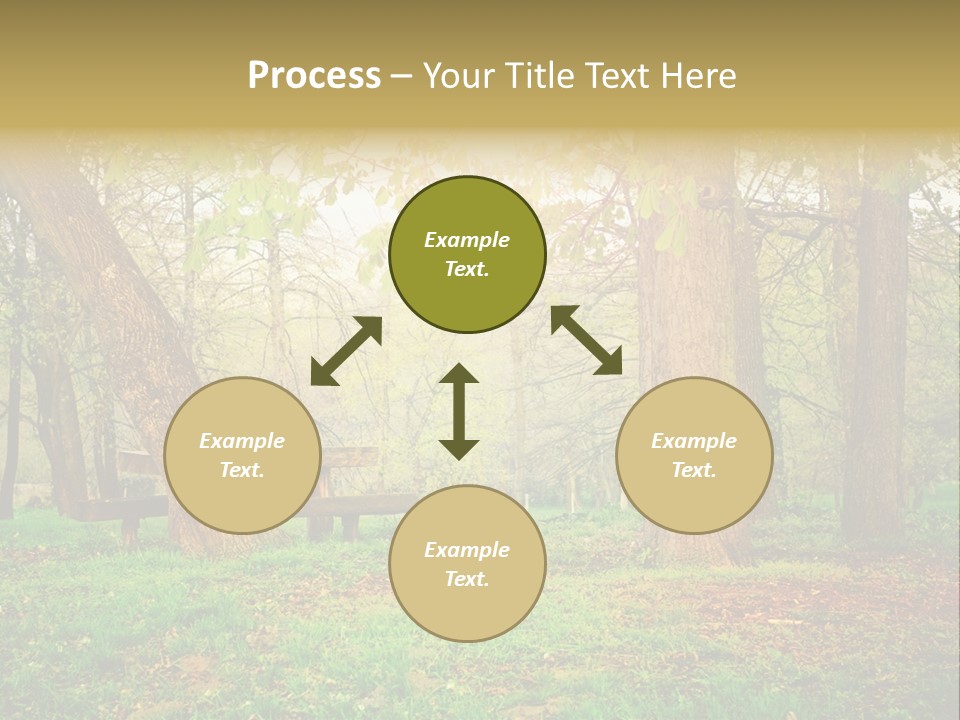 Breakfast Fence Rural PowerPoint Template