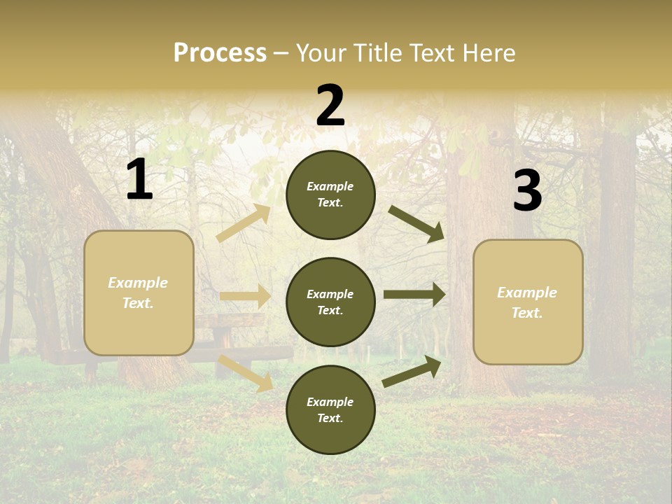 Breakfast Fence Rural PowerPoint Template