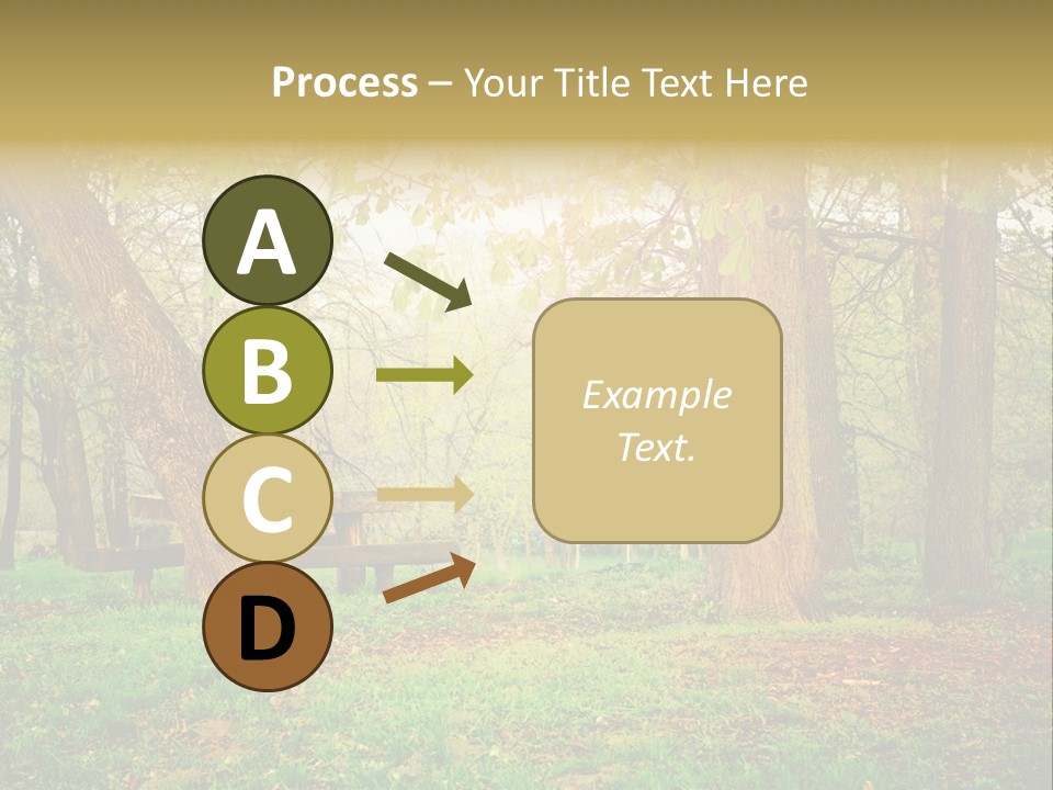 Breakfast Fence Rural PowerPoint Template