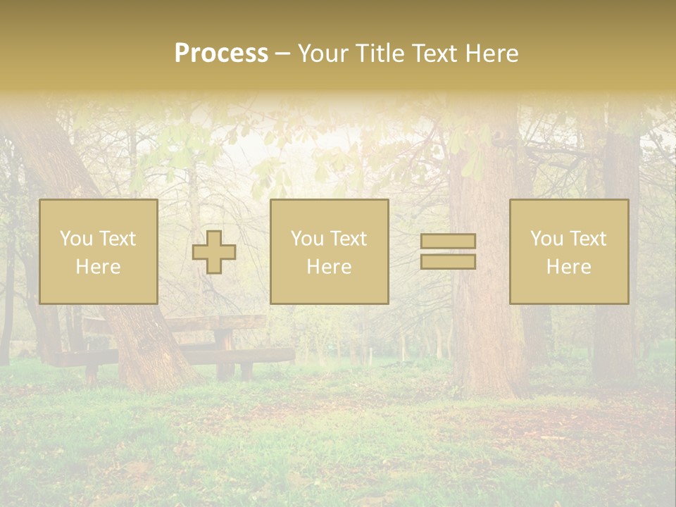 Breakfast Fence Rural PowerPoint Template