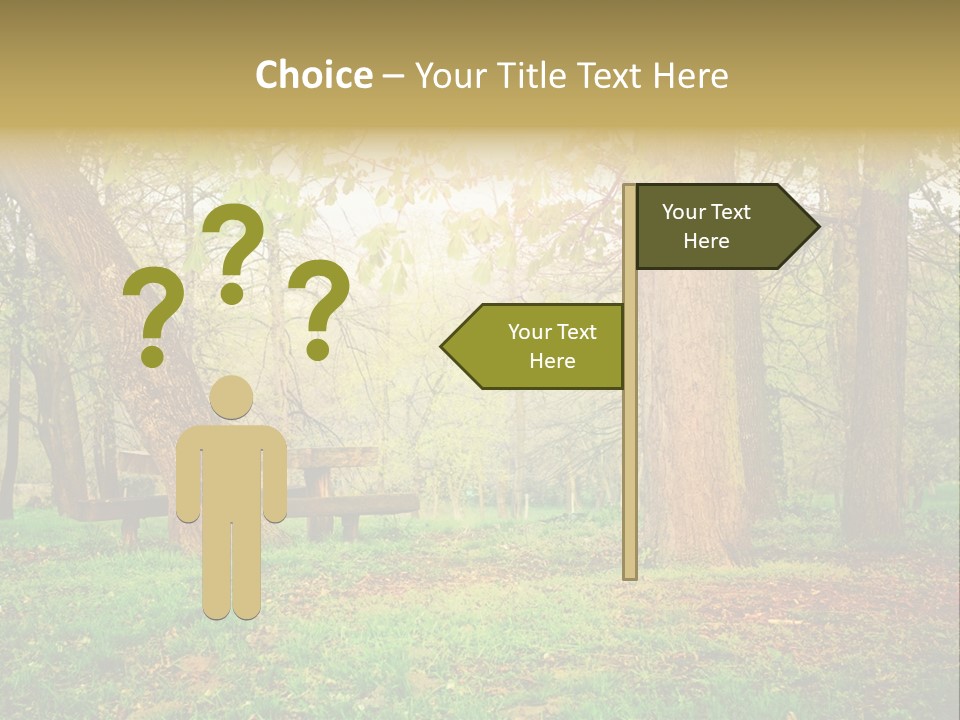 Breakfast Fence Rural PowerPoint Template