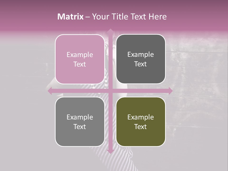 Cap Pretty Caucasian PowerPoint Template