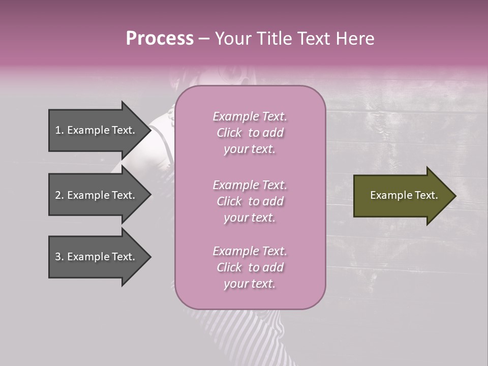 Cap Pretty Caucasian PowerPoint Template