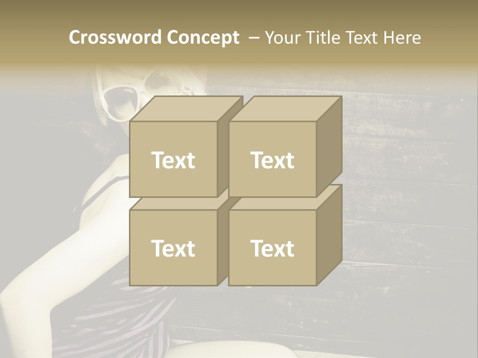 Wordpress Theme With Big Header PowerPoint Template