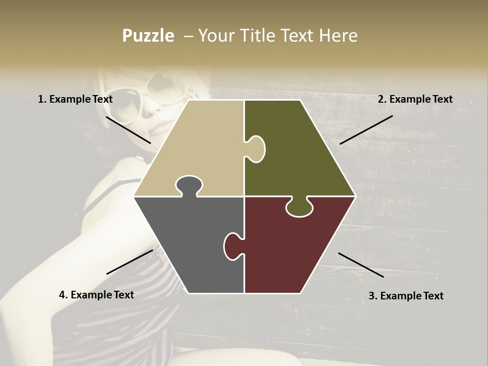 Wordpress Theme With Big Header PowerPoint Template