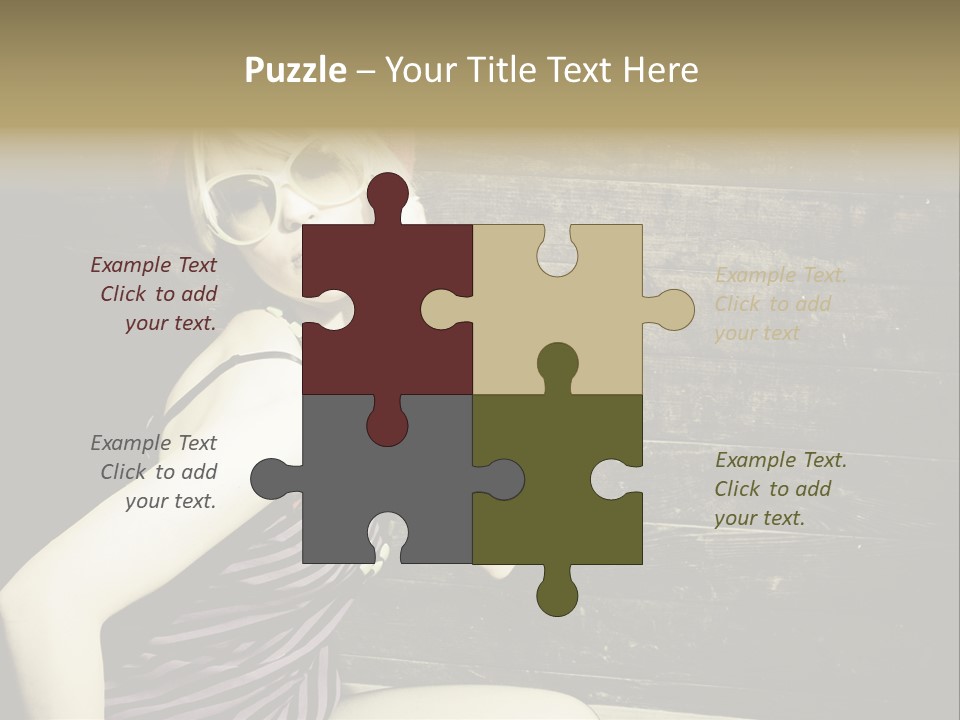 Wordpress Theme With Big Header PowerPoint Template