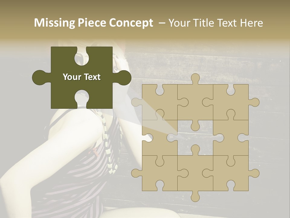 Wordpress Theme With Big Header PowerPoint Template