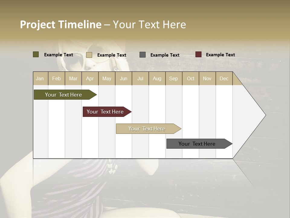 Wordpress Theme With Big Header PowerPoint Template