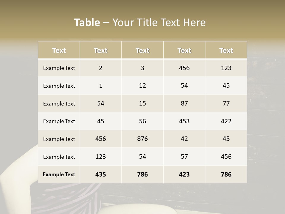 Wordpress Theme With Big Header PowerPoint Template