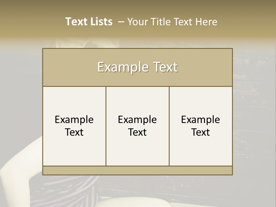 Wordpress Theme With Big Header PowerPoint Template
