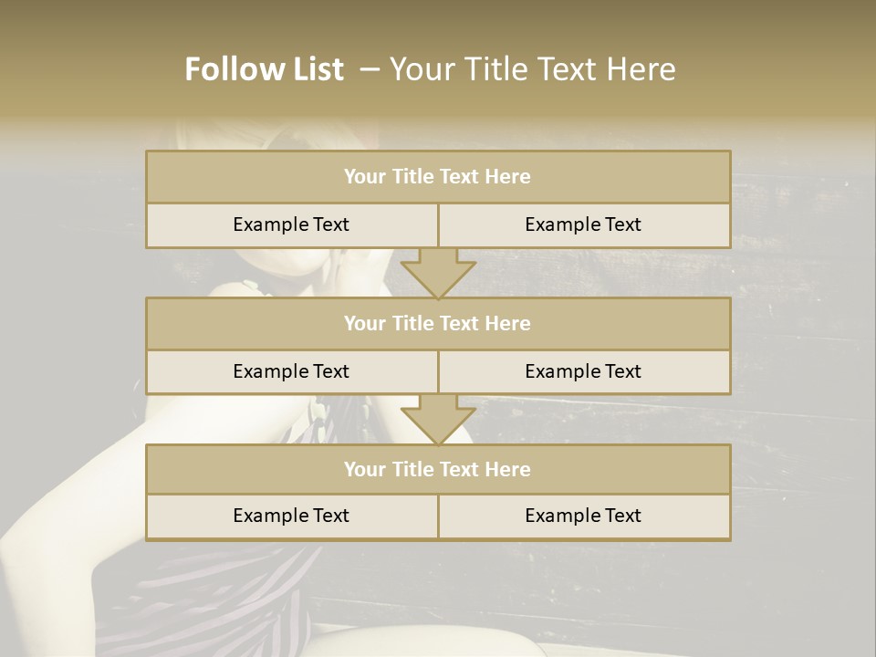 Wordpress Theme With Big Header PowerPoint Template