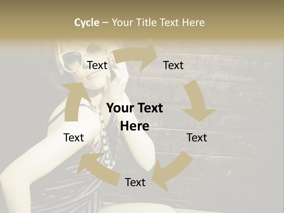 Wordpress Theme With Big Header PowerPoint Template