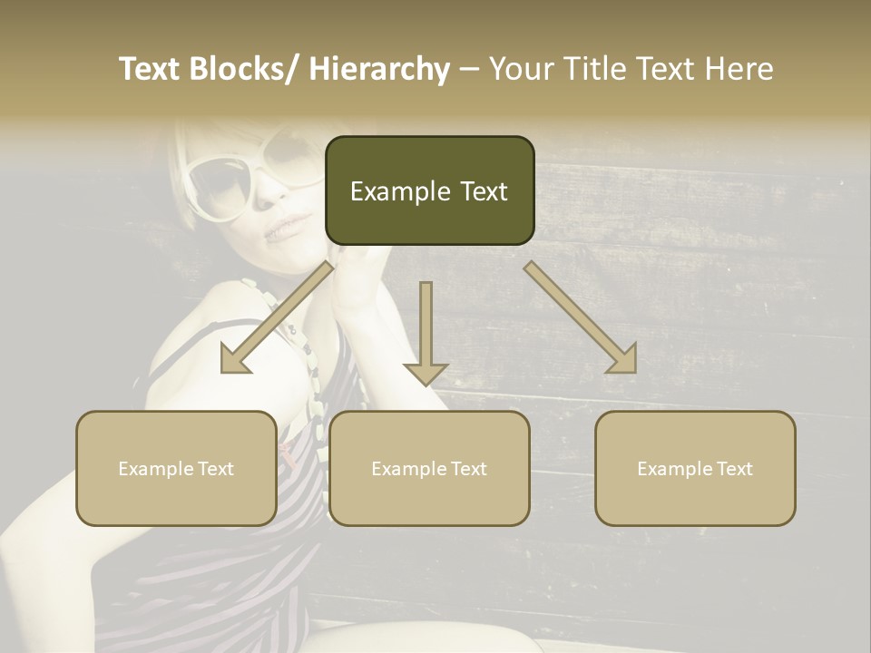 Wordpress Theme With Big Header PowerPoint Template