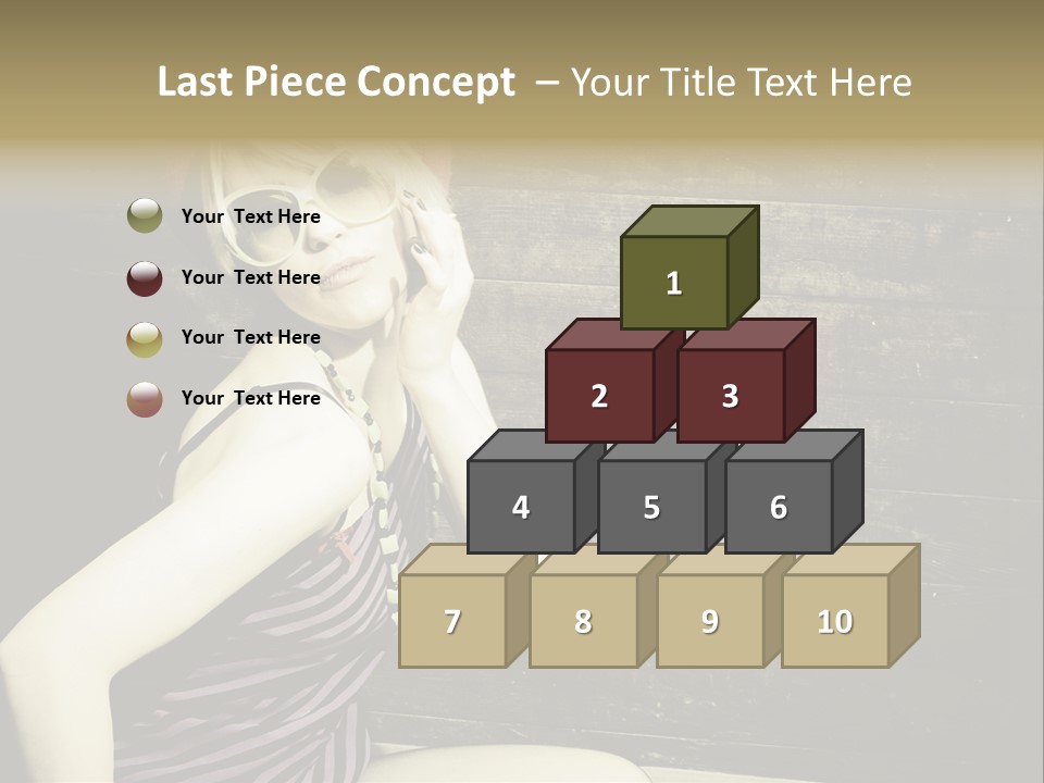 Wordpress Theme With Big Header PowerPoint Template