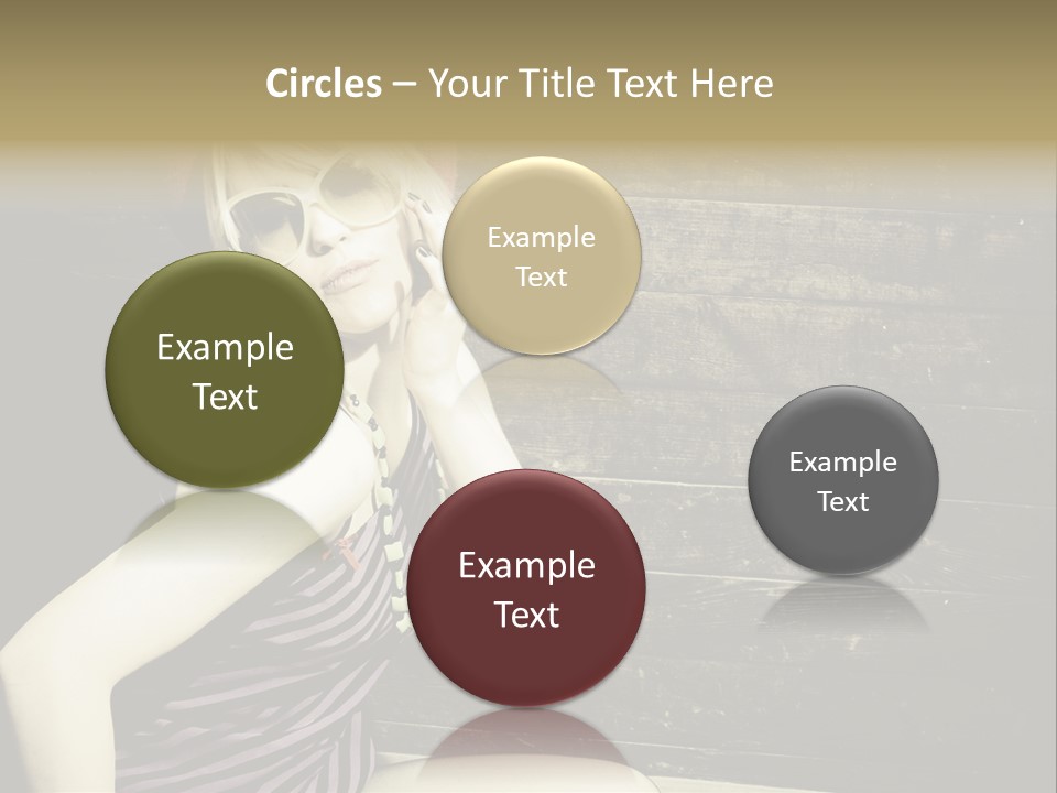 Wordpress Theme With Big Header PowerPoint Template