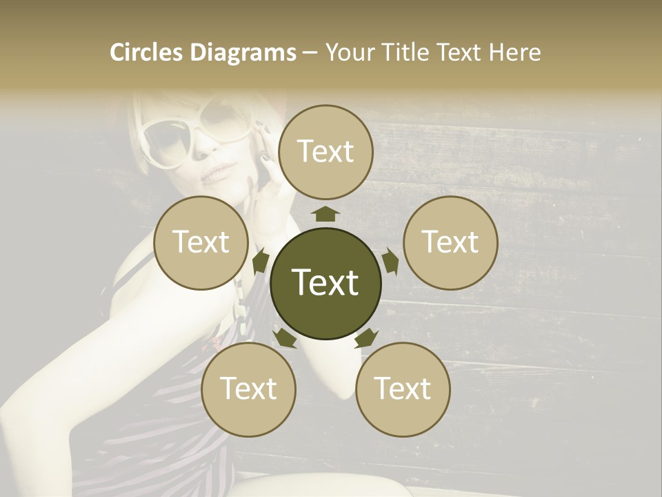 Wordpress Theme With Big Header PowerPoint Template