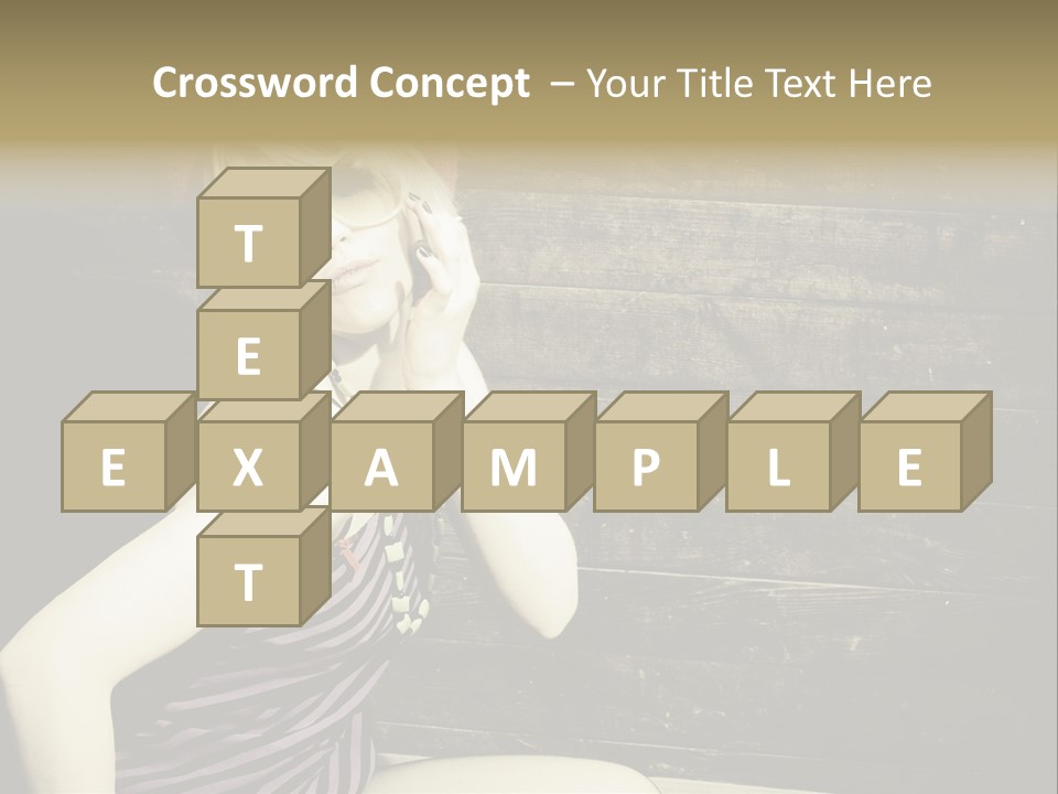 Wordpress Theme With Big Header PowerPoint Template