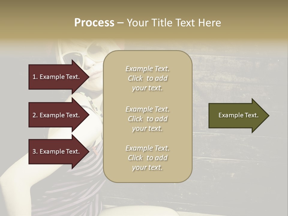 Wordpress Theme With Big Header PowerPoint Template