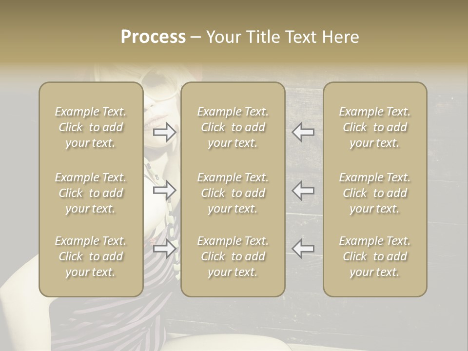 Wordpress Theme With Big Header PowerPoint Template