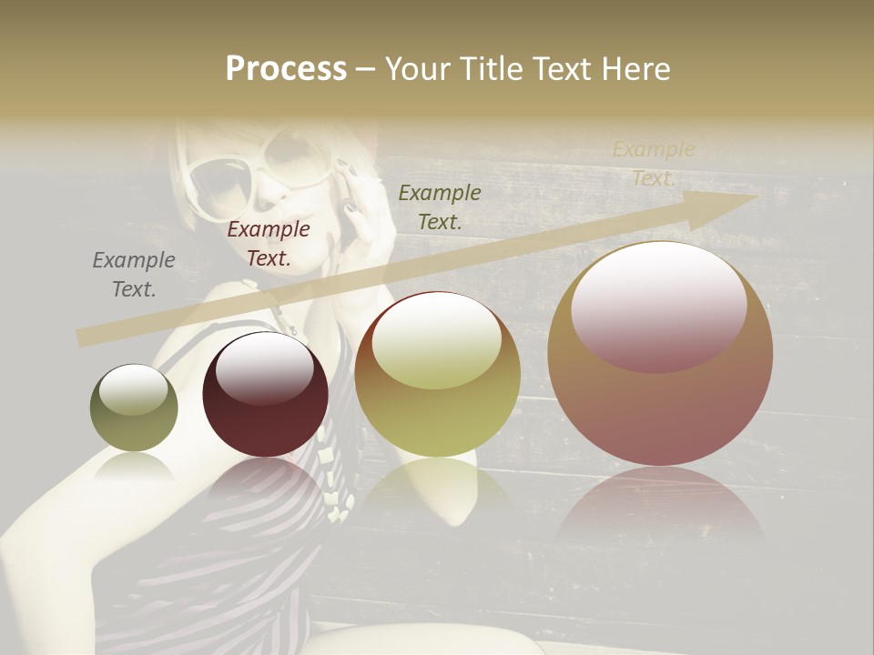 Wordpress Theme With Big Header PowerPoint Template
