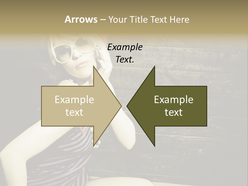 Wordpress Theme With Big Header PowerPoint Template