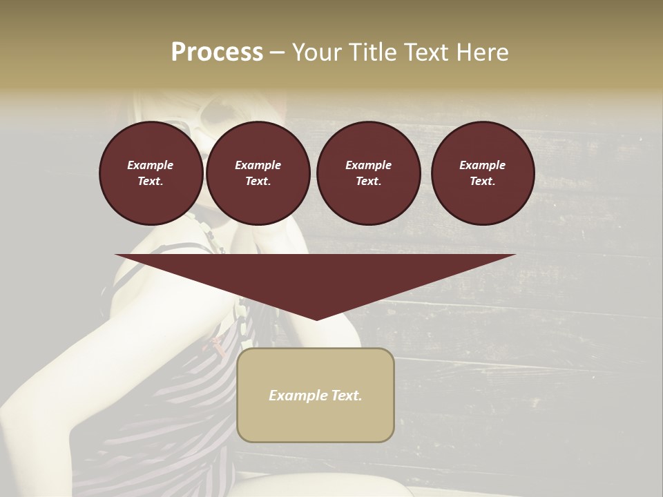 Wordpress Theme With Big Header PowerPoint Template
