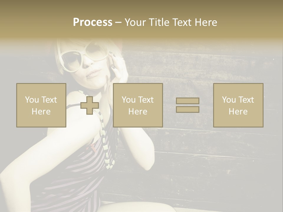 Wordpress Theme With Big Header PowerPoint Template
