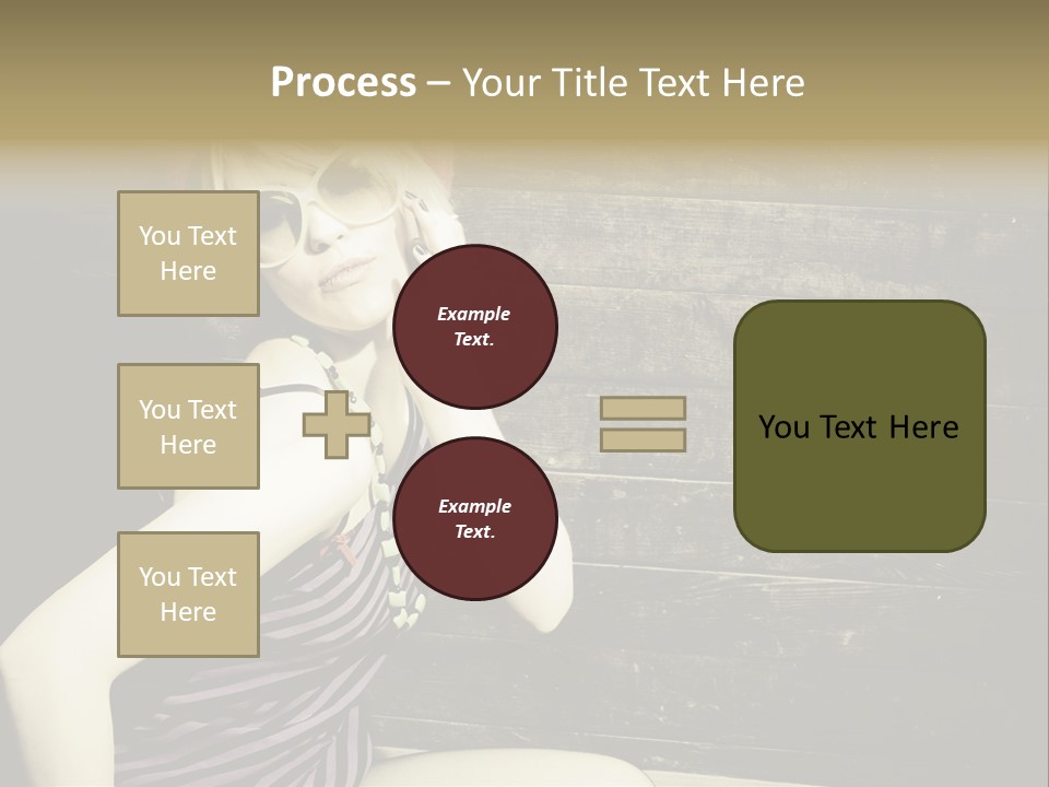 Wordpress Theme With Big Header PowerPoint Template