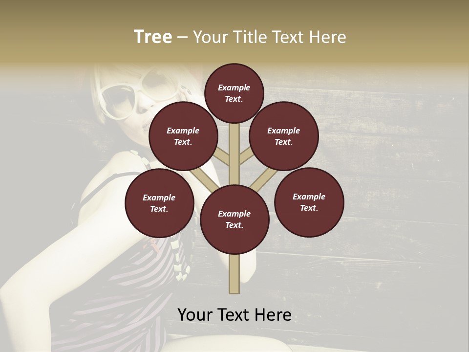 Wordpress Theme With Big Header PowerPoint Template