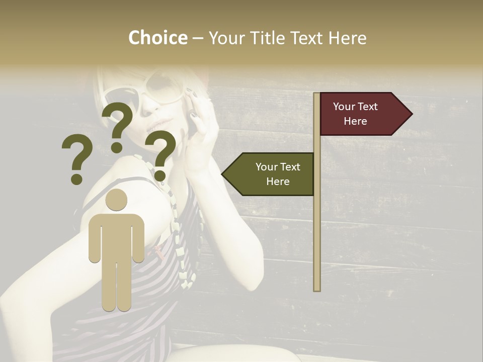 Wordpress Theme With Big Header PowerPoint Template