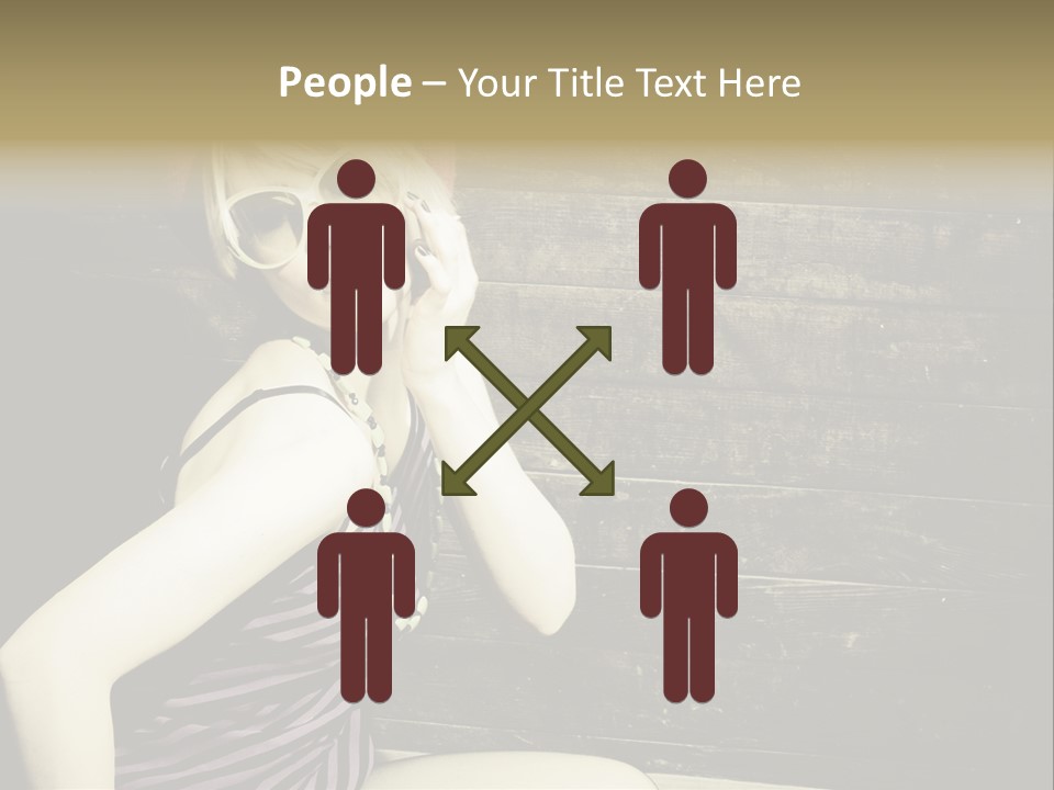 Wordpress Theme With Big Header PowerPoint Template