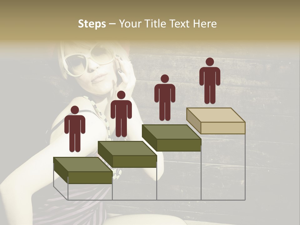 Wordpress Theme With Big Header PowerPoint Template