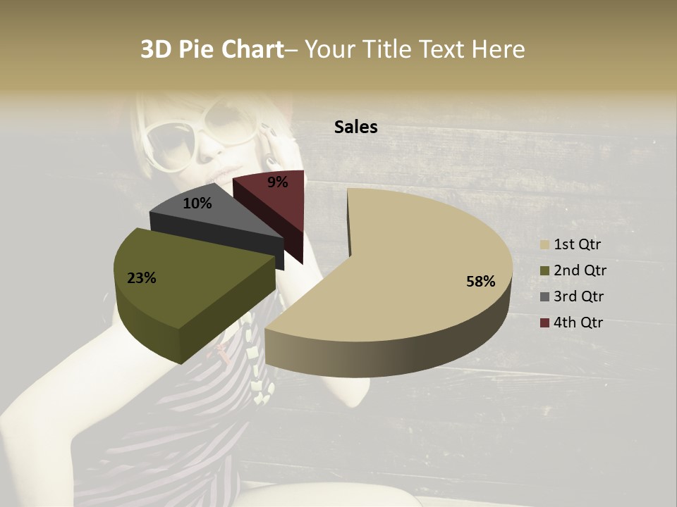 Wordpress Theme With Big Header PowerPoint Template