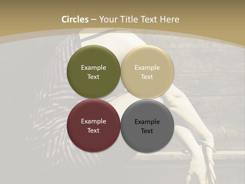 Retro Girl Photography PowerPoint Template