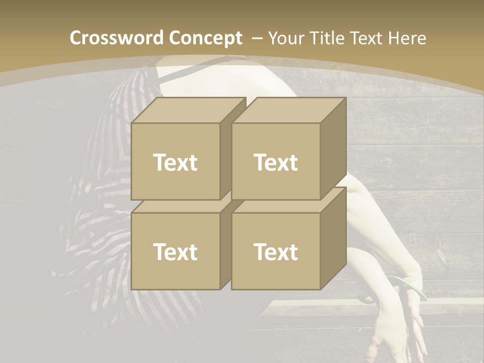 Retro Girl Photography PowerPoint Template