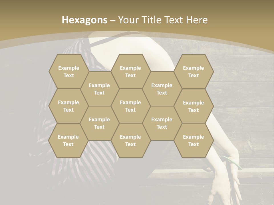 Retro Girl Photography PowerPoint Template