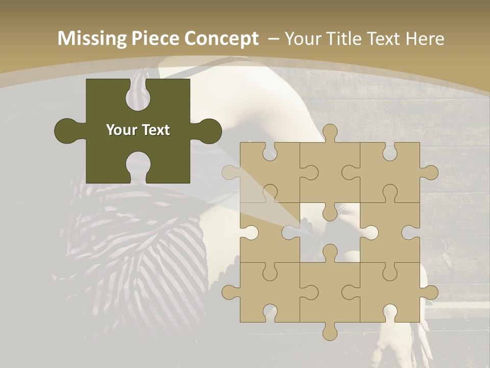 Retro Girl Photography PowerPoint Template