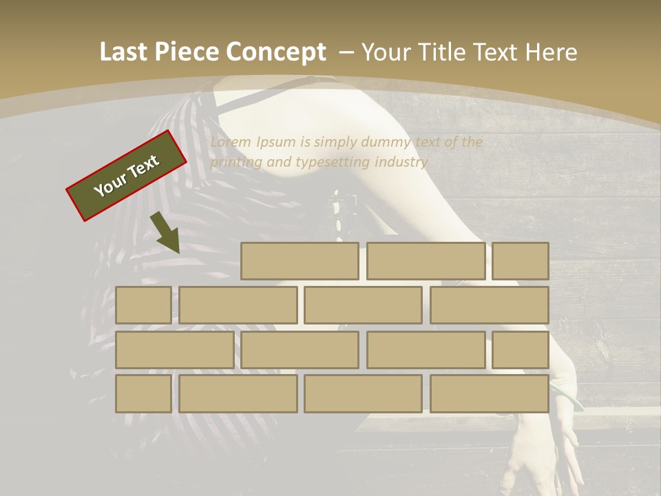 Retro Girl Photography PowerPoint Template