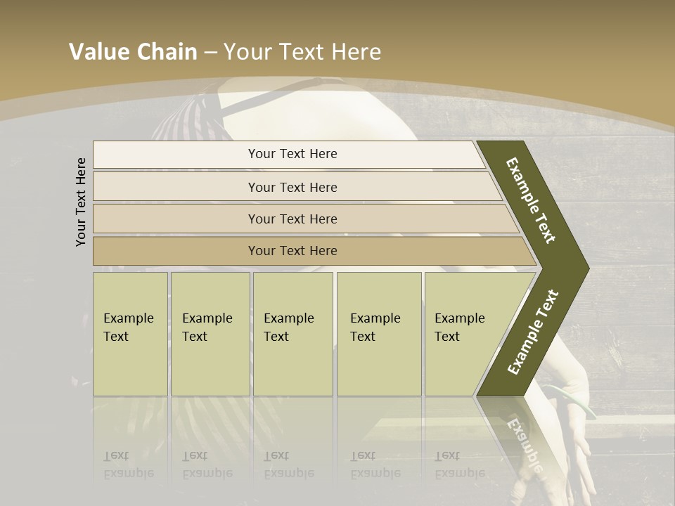 Retro Girl Photography PowerPoint Template