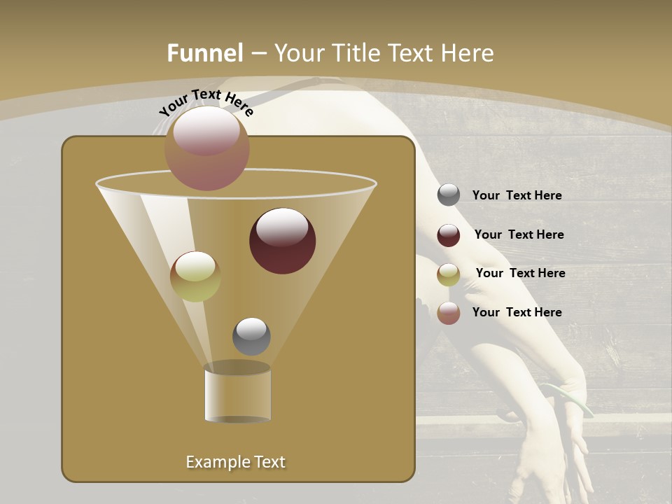 Retro Girl Photography PowerPoint Template