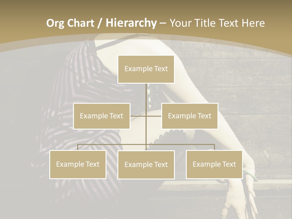 Retro Girl Photography PowerPoint Template