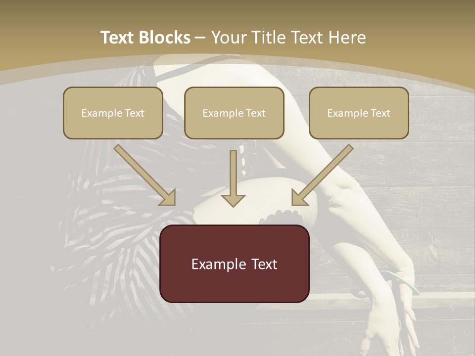 Retro Girl Photography PowerPoint Template