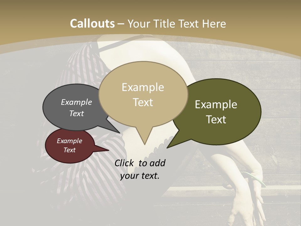 Retro Girl Photography PowerPoint Template